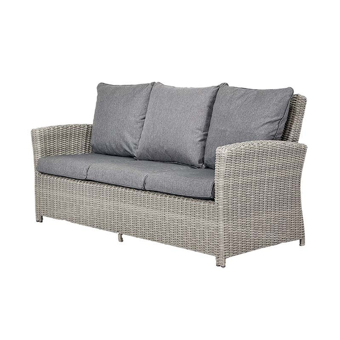Slate Grey Barbados 3 Seater Lounge Set with Ceramic Top