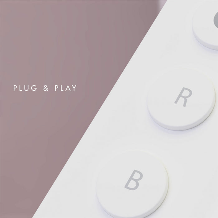 Minimalist plug and play interface of the Oasis steam shower cabin for easy setup and seamless operation.