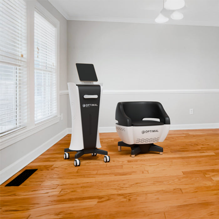 A sleek, modern home setup demonstrating the chair’s convenience for personal use.