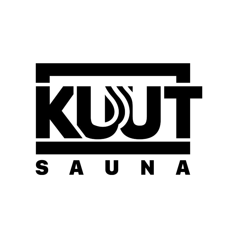 Black KUUT Sauna logo.