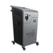 Altitude Centre MetraFit Pro hypoxic training unit in dark grey and black, shown as a standalone product with branded casing, hose port, and castor wheels