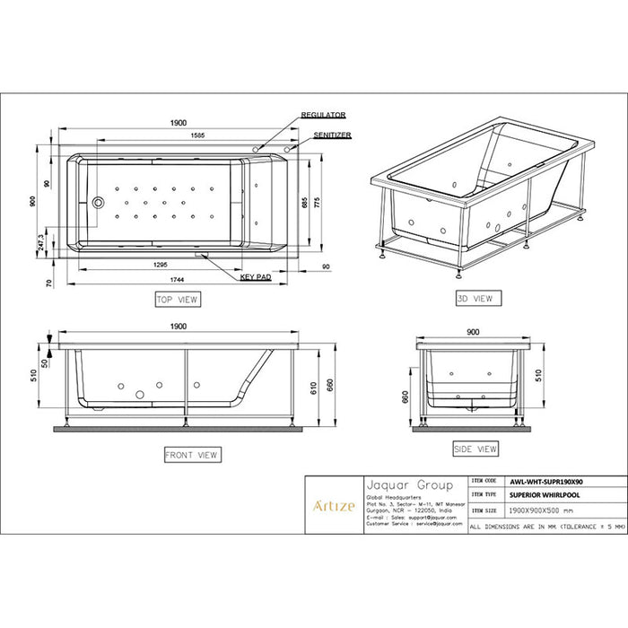 Artize Superior Whirlpool