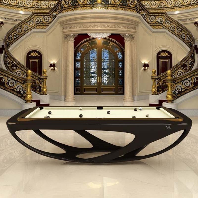 Billards Toulet Whitelight Design Pool Table - Luxury Billiard Table