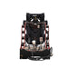 Cool Performance GT Pro Racing Simulator rear angled view showcasing motion platform chassis, racing bucket seat, monitor mount and professional simulator frame.