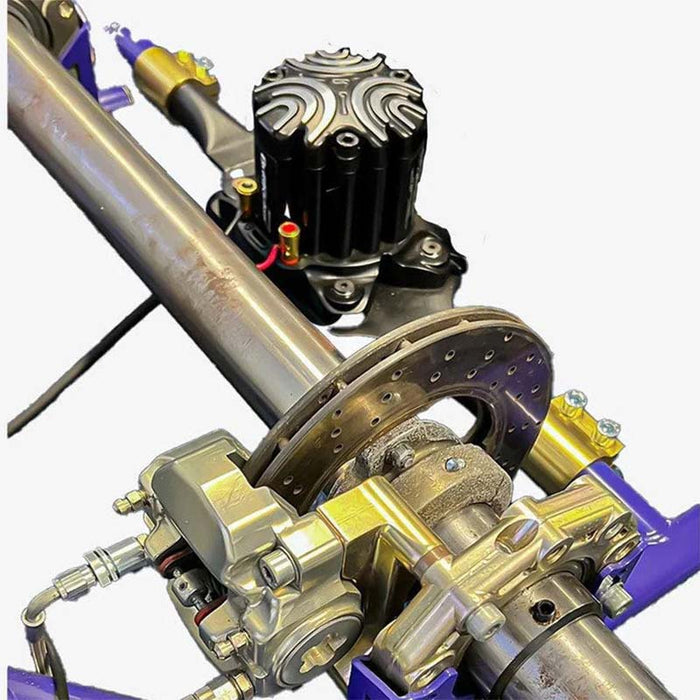 Close-up of the Cool Performance Karting Simulator featuring aerodynamic kart bodywork, professional racing graphics and realistic kart simulator engineering.
