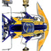 Detailed view of the Cool Performance Karting Simulator braking system, showcasing professional kart components, precision engineering and realistic racing simulator technology.