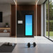 Cryo-iCConiQ PRO electric cryotherapy chamber installed in a modern gym environment, highlighting fitness recovery benefits with sleek design.