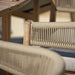 Close-up view of ropes of Denver -Seater Dining Set armchair.