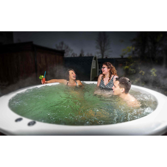 Fiberglass Hot Tub with Integrated Heater