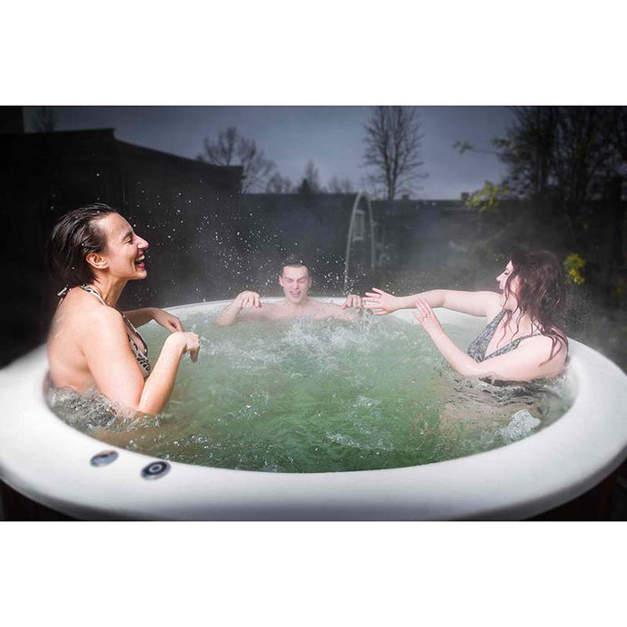 Fiberglass Hot Tub with Integrated Heater