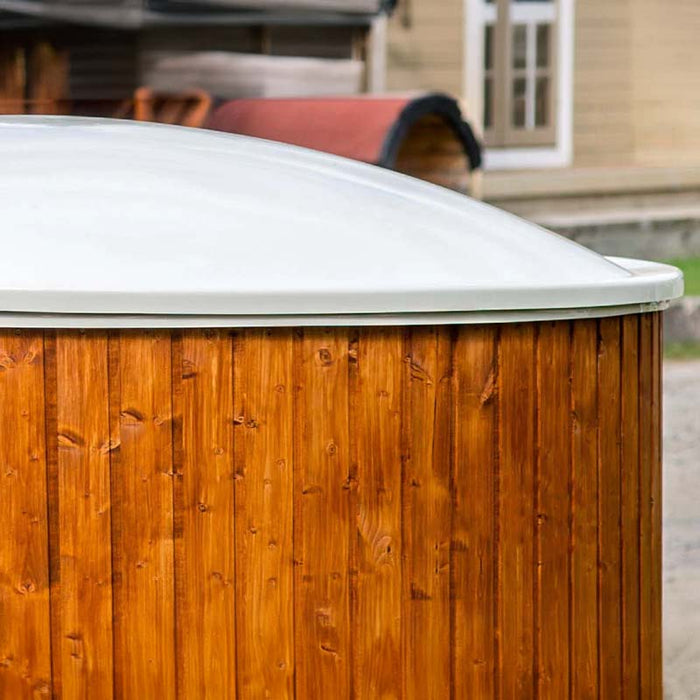 Fiberglass Hot Tub with Integrated Heater