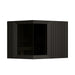 Zermatt sauna in charcoal black tone with minimalist vertical panelling and a reflective dark glass centrepiece.