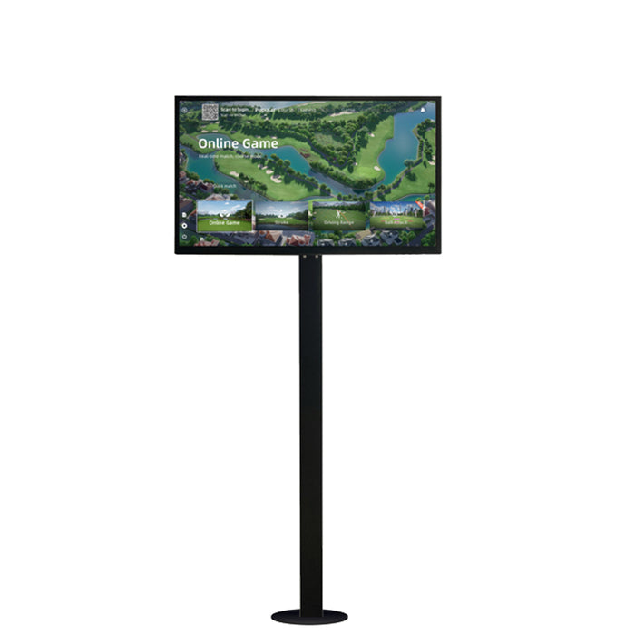 Golfjoy 4K Touch Screen with an interactive display for precise and user-friendly control of the S80+ Commercial Golf Simulator.