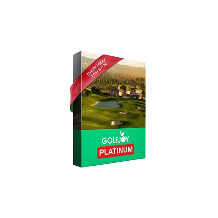 Golfjoy software package offering access to 200 golf courses, providing a premium virtual golfing experience for the S90+ simulator.