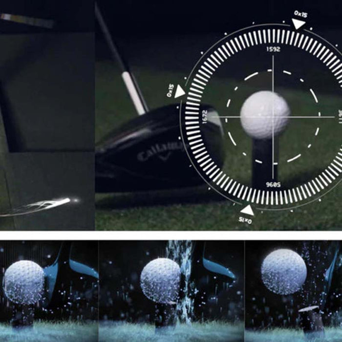 High-tech tracking of a golf ball by the Golfjoy GDS Plus Launch Monitor, showcasing its advanced analytical capabilities.
