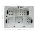 H2O 500 Series hot tub white marble dimensions.