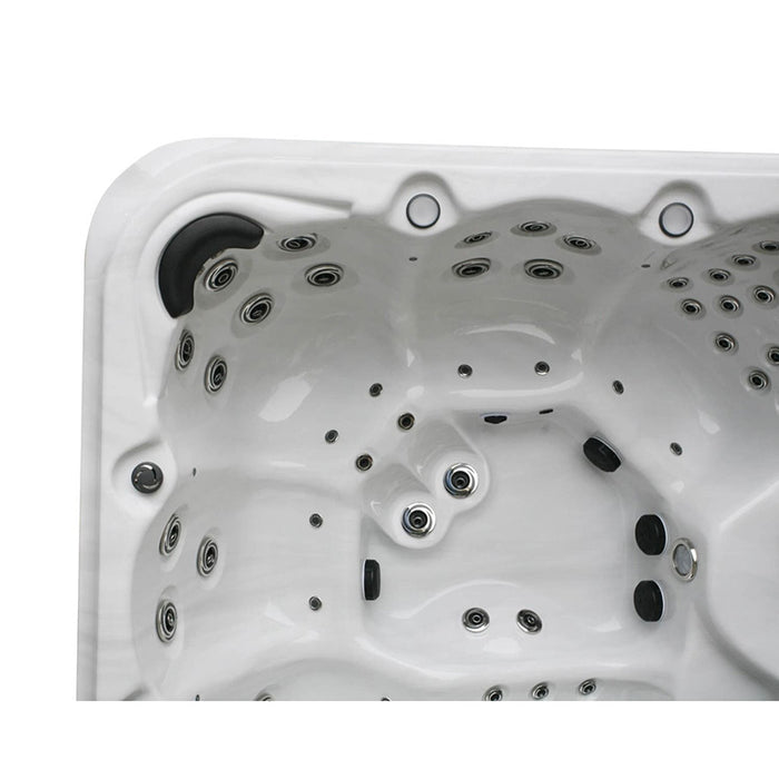 H2O 6000 6-Seater Hot Tub (In.clear)