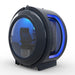 Studio-rendered image of the Henshaw Monozen Hyperbaric Chamber highlighting its curved structure, padded walls and medical-grade seat for private oxygen sessions.