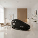 The Henshaw Recline Hyperbaric Oxygen Chamber placed in a modern waiting lounge, blending comfort and medical therapy.