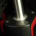 Precision actuator detail on the ImSim ALMA racing simulator showcasing premium engineering and build quality.