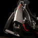 Rear motion system of the ImSim ALMA racing simulator highlighting integrated actuators and seat support assembly.