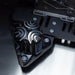Close-up of the ImSim GARRA racing simulator pedal control module with precision engineering for realistic sim racing performance.