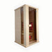 Insignia KY002 Infrared Indoor Sauna 1000 x 900 against a white background, highlighting its minimalist, elegant appearance.