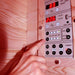 Advanced digital control panel of the Insignia KY009 Infrared Indoor Sauna 1500 x 1000, featuring temperature settings, light control and built-in audio options.