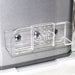AMI essence oil tray inside the Insignia Platinum Rectangle Steam Cabin 1150 x 850 for steam aromatherapy infusion.