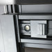 Detailed view of the innovative QuickClick frame system on the Insignia Platinum 1000 x 1000, simplifying shower assembly.