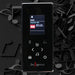 Modern touch control panel of the Insignia Platinum 1000 x 1000 steam shower, featuring integrated DAB radio for your listening pleasure.