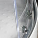 Smooth and secure easy glide door rollers of Insignia Platinum Steam Shower 900 x 900 for effortless use.