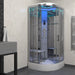 Elegant bathroom installation featuring the Insignia Platinum 900 x 900 Steam Shower with contemporary styling.