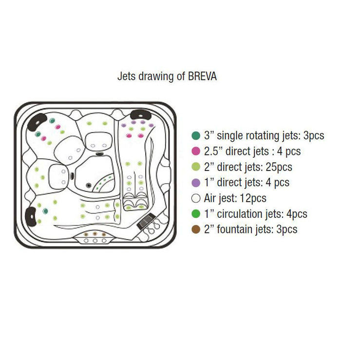 Jaquar Breva Spa (5 Person)