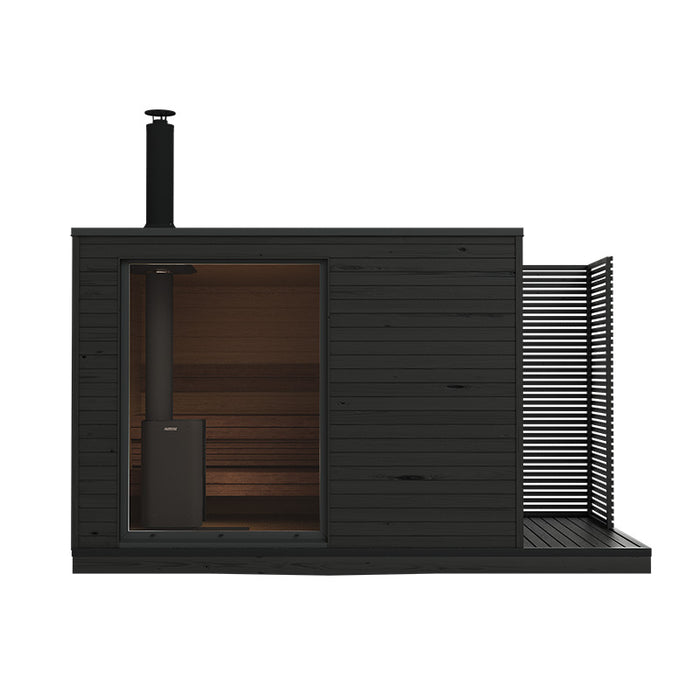 KUUT Wood Fired Outdoor Sauna L