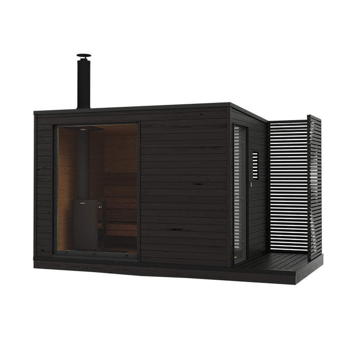 KUUT Wood Fired Outdoor Sauna L