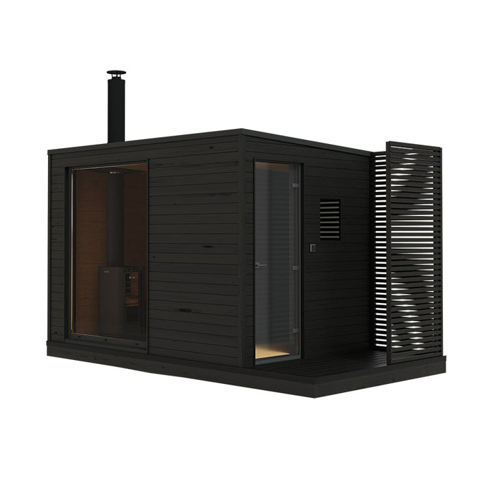 KUUT Wood Fired Outdoor Sauna L