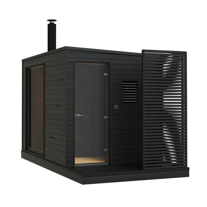 KUUT Wood Fired Outdoor Sauna L