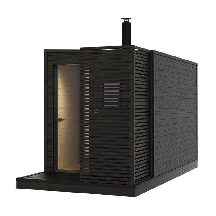 KUUT Wood Fired Outdoor Sauna L