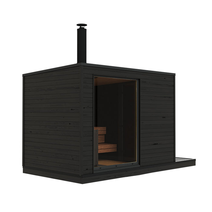 KUUT Wood Fired Outdoor Sauna L