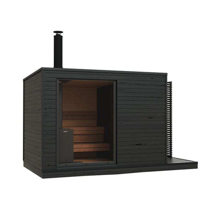 KUUT Wood Fired Outdoor Sauna L