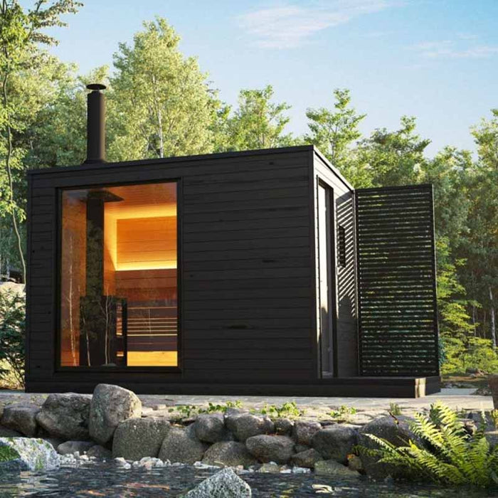 KUUT Wood Fired Outdoor Sauna L