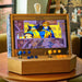 Maison Roshi Sensei V1 retro arcade cabinet featuring Marvel vs Capcom gameplay on a wooden arcade console with yellow and blue buttons, designed for nostalgic home gaming.