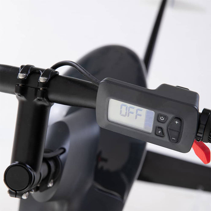 Manta5 Hydrofoiler SL3 water bike handlebar display with power and assistance controls