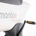 Manta5 Hydrofoiler SL3 Hydrofoil Bike white chassis with Manta5 branding and pedal detail
