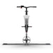 Front view of the Manta5 Hydrofoiler SL3 Hydrofoil Bike showing handlebars and hydrofoil wings