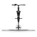 Manta5 Hydrofoiler SL3 Pro hydrofoil bike shown from the front with handlebars, pedals and foil visible
