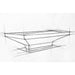 Concept sketch of the MBM Biliardi B_ig Pool Table showcasing modern geometric base design and luxury billiards inspiration.