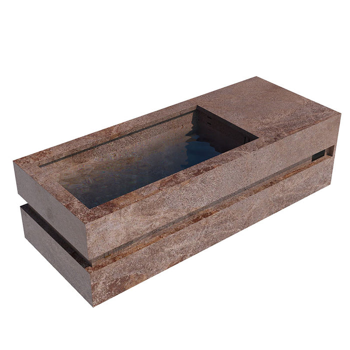 Nordic Vitality LOKI Ice Bath Porfido Marrone 