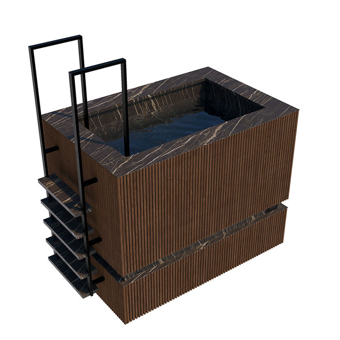 Nordic Vitality THOR Ice Bath in Ash Desir Noir.